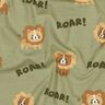 jersey di cotone leone | Poppy Fabrics – pistacchio/marrone capriolo,  thumbnail number 2