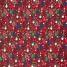 tessuto in cotone popeline Gnomi e abeti – rosso scuro,  thumbnail number 6