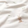 GOTS jersey di cotone Dolce coniglietto stampa digitale – avorio,  thumbnail number 2