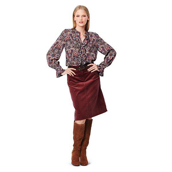 blusa, Burda 6082 | 34-44, image number 2