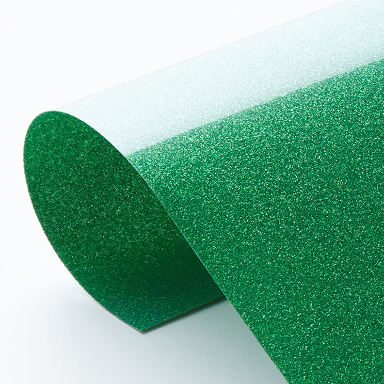 pellicola flessibile glitter Din A4 – verde erba,  image number 3