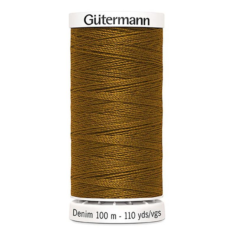 Filato per jeans [2040] | 100 m | Gütermann – marrone,  image number 1