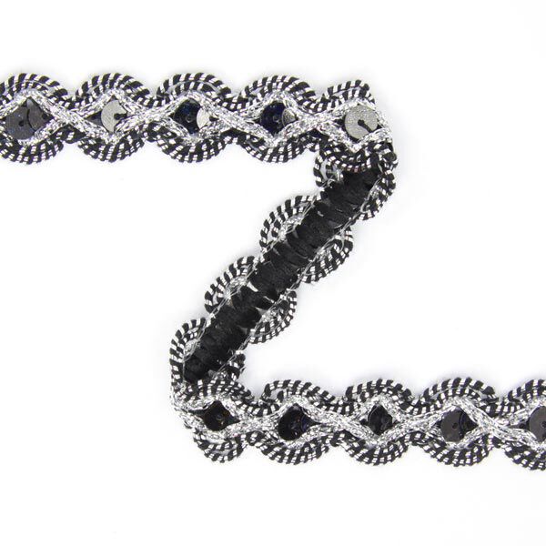 Bordino con paillettes glitter 8, image number 1