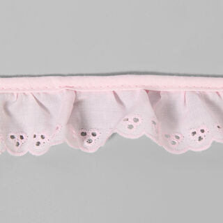 Ruches di pizzo ricami – rosa, 