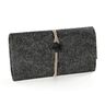 Feltro 90 cm / 1 mm di spessore – grigio scuro,  thumbnail number 4