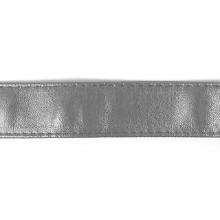 Gros grain finta pelle per borse – grigio ardesia, 
