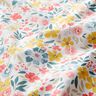 cotone rivestito Fiori pregiati – bianco/rosso,  thumbnail number 3