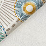 tessuto arredo mezzo panama cerchi – blu,  thumbnail number 4