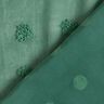 Chiffon dobby a pois grandi – verde abete,  thumbnail number 4