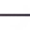 Fettuccia elastica pizzo [12 mm] – grigio scuro,  thumbnail number 1