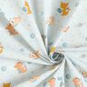 popeline di cotone Razzi nello spazio – azzurro baby,  thumbnail number 3