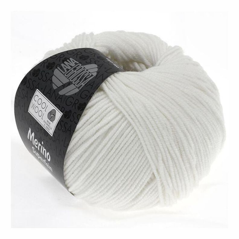 Cool Wool Uni, 50g | Lana Grossa – bianco,  image number 1