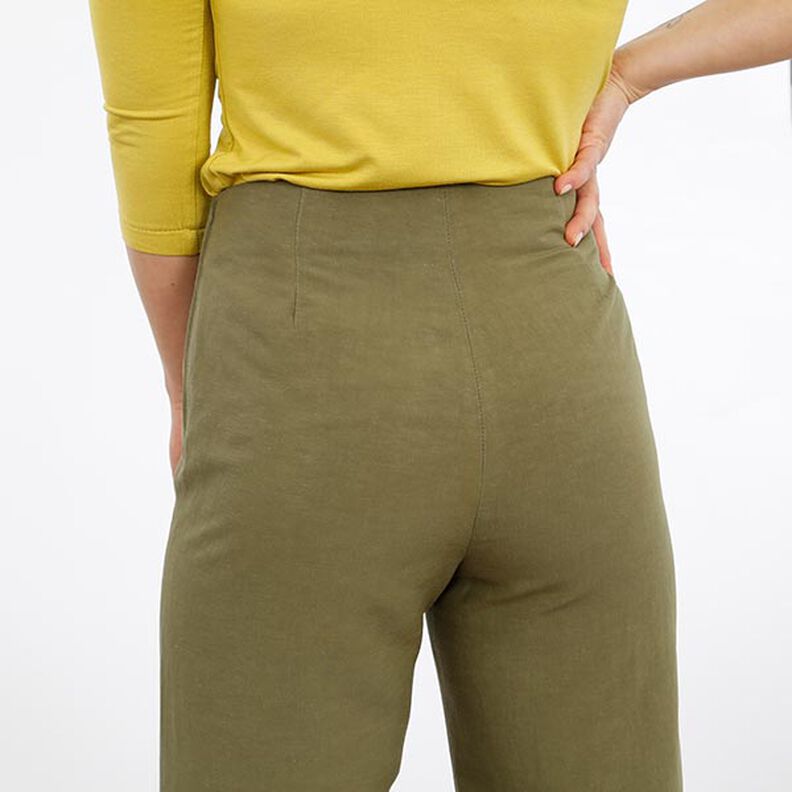 FRAU ELENA - pantalone semplice con gamba dritta, Studio Schnittreif  | XS -  XXL,  image number 7