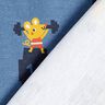 jersey di cotone gli animali e il fitness | PETIT CITRON – blu acciaio,  thumbnail number 7