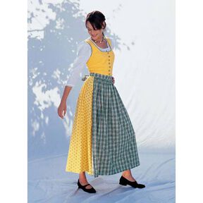 Abito tradizionale dirndl, Burda 8448, 