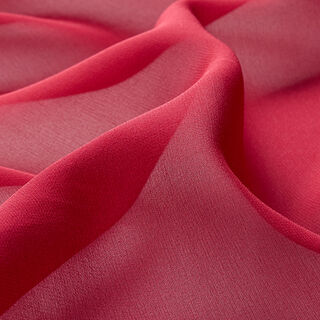 Chiffon di seta – rosso carminio, 