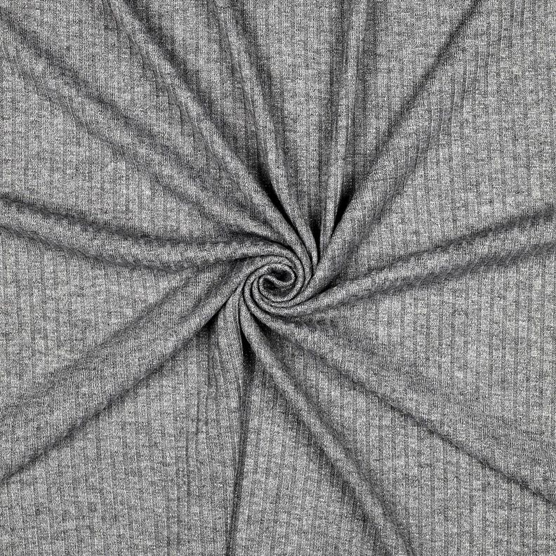 maglia a coste lurex – grigio argento/argento effetto metallizzato,  image number 1