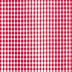 tessuto in cotone Quadro vichy 0,5 cm – rosso/bianco, 