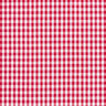 tessuto in cotone Quadro vichy 0,5 cm – rosso/bianco,  thumbnail number 1