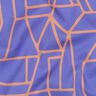 Voile di cotone Town | Nerida Hansen – lilla bluastro/arancio pesca,  thumbnail number 2