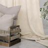 tessuto per tende a vetro Struttura intrecciata 300 cm – beige chiaro,  thumbnail number 5