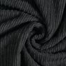 Velluto a coste con retro in pelliccia sintetica – nero,  thumbnail number 3