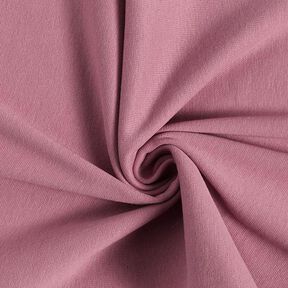 tessuto per bordi e polsini tinta unita – rosa antico scuro, 