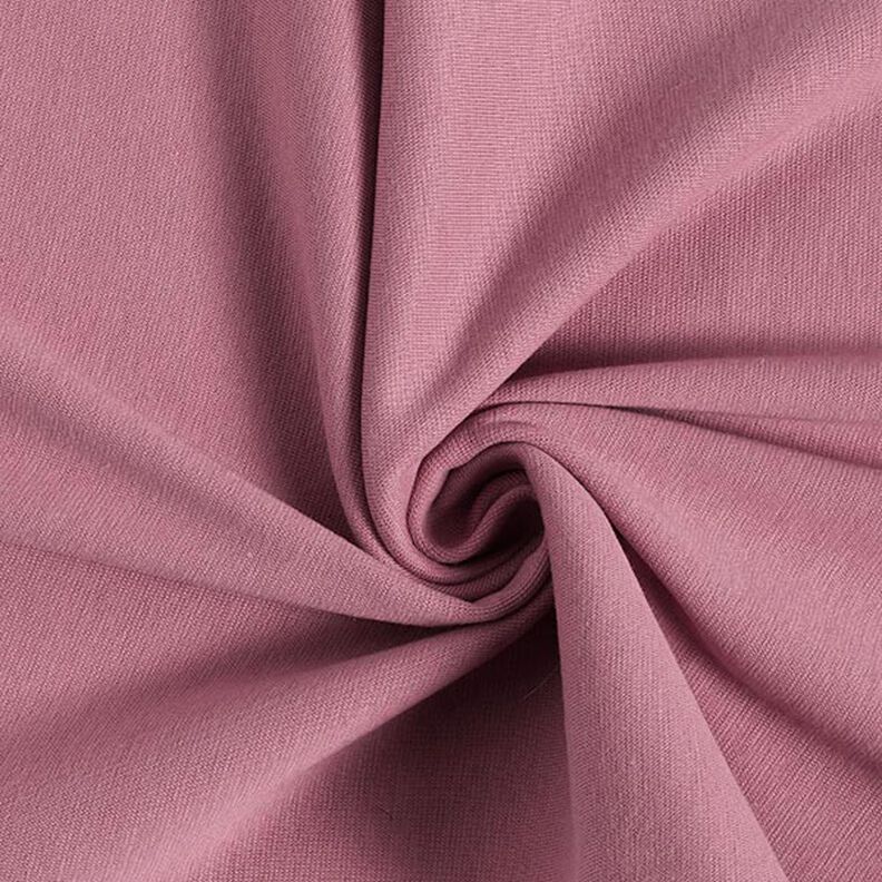 tessuto per bordi e polsini tinta unita – rosa antico scuro, image number 1
