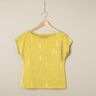 jersey di cotone, Destroyed – giallo limone,  thumbnail number 6