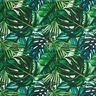 tessuto arredo mezzo panama foglie di palma – verde,  thumbnail number 1
