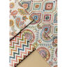tessuto arredo Jacquard Tappeto indiano – beige chiaro,  thumbnail number 6