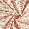 tessuto in cotone cretonne Merry Christmas – naturale/rosso carminio,  thumbnail number 3