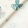 jersey di cotone Calamari felici stampa digitale – bianco lana,  thumbnail number 4