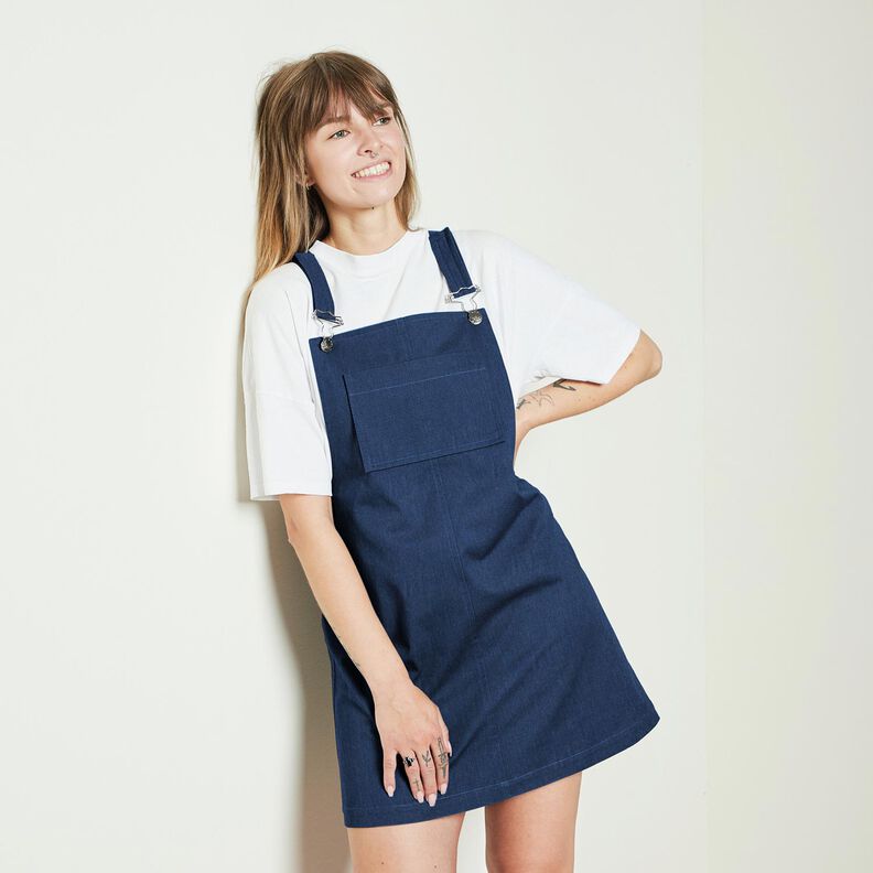 Denim misto cotone medio – blu marino,  image number 6