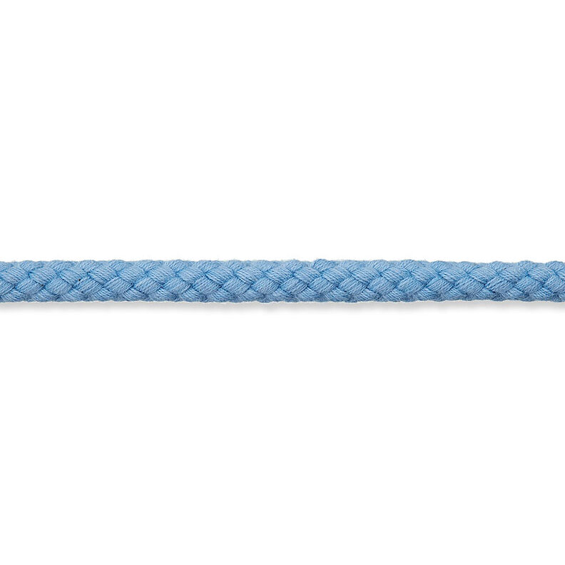 Cordoncino in cotone [Ø 7 mm] – blu jeans chiaro,  image number 2