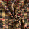 Tessuto in cotone per cappotto Principe di Galles – moca,  thumbnail number 3