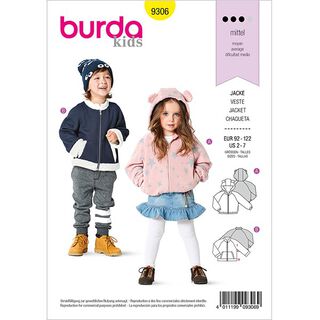giacca, Burda 9306 | 92-122, 