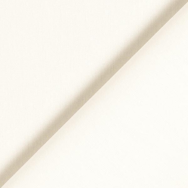 popeline di cotone tinta unita – bianco lana,  image number 5