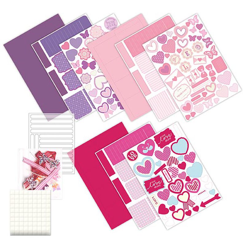 Kit per scatola pop-up fai-da-te Amore [ 3pezzo/i ] – pink/rosa,  image number 2