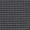 misto viscosa Quadri glitterati – turchese/marrone nerastro,  thumbnail number 1