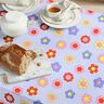 cotone rivestito Fiori allegri | Poppy Fabrics – azzurro baby/rosa,  thumbnail number 8