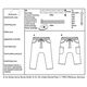 pantalone con elastico in vita per bambini , Burda 9342 | 92 - 122,  thumbnail number 9