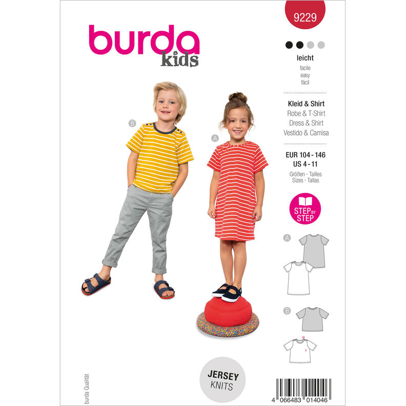 Vestito / Camicia | Burda 9229 | 104-146,  image number 1