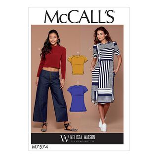 top maniche raglan|abito a tunica|abito, McCalls, 