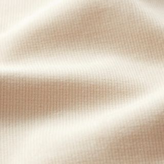 velluto a costine stretch – bianco lana, 