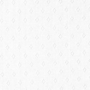 jersey maglia fine con motivi traforati – bianco, 