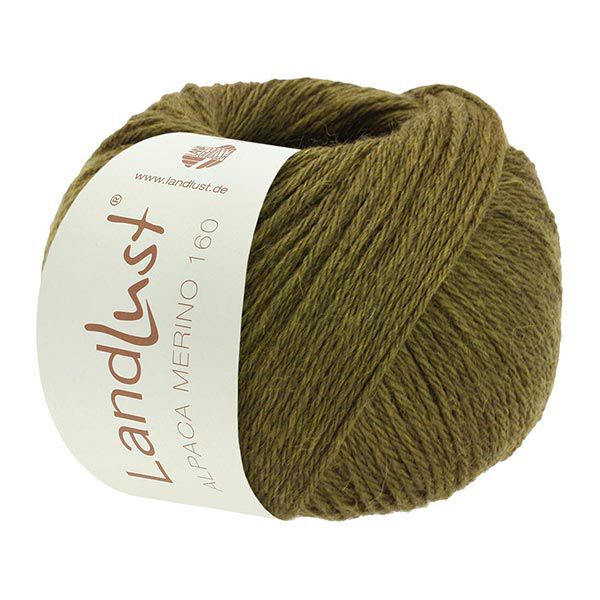 LANDLUST Alpaca Merino 160, 50g | Lana Grossa – verde oliva, image number 1