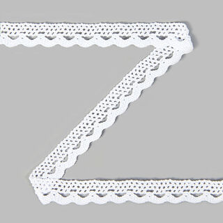 Pizzo a tombolo (10 mm) 1 – bianco, 
