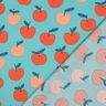popeline di cotone Grandi mele | Poppy Fabrics – azzurro/salmone,  thumbnail number 4