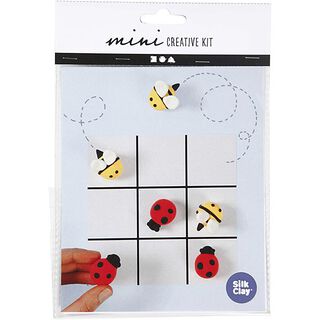 mini set creativo gioco del tris - da modellare, 